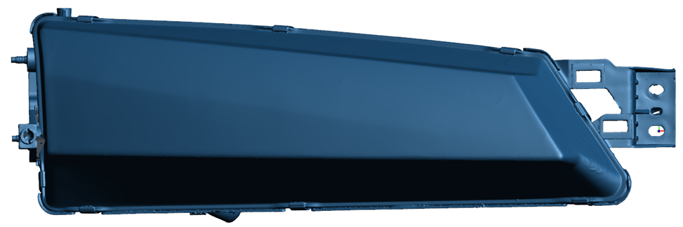 Polygon Model (scanned mesh) of Head Light