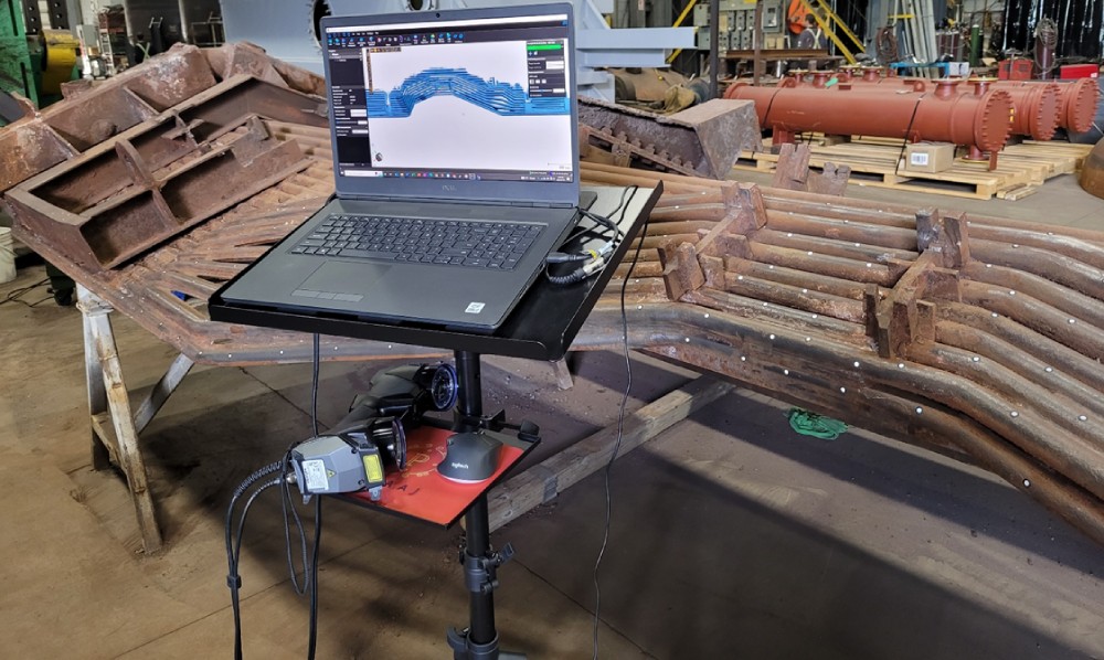 Case Study – Onsite Laser 3D Scanning of Large Industrial Assembly