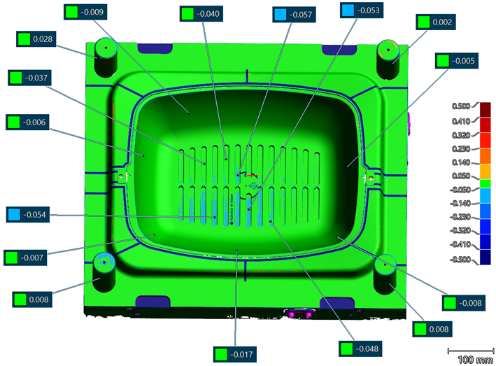 Case Study – 3D Laser Scanning of Injection Molding Tool