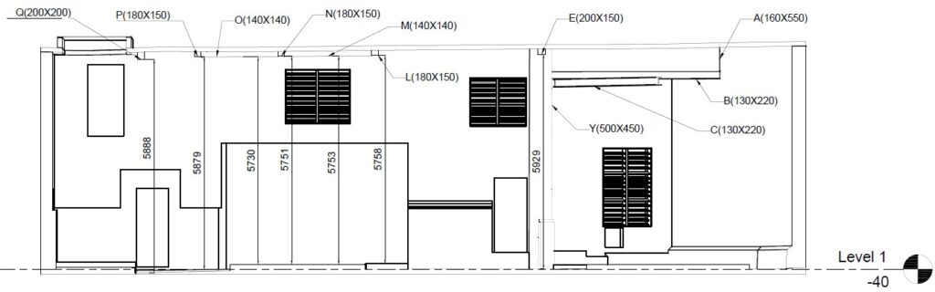 Section View (Structural Elements)
