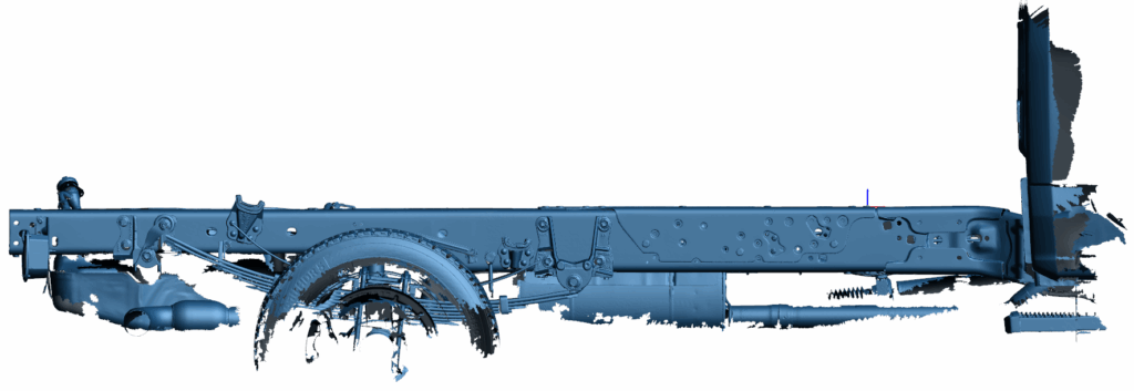 Polygon Model (scanned mesh) of Pick-up Truck