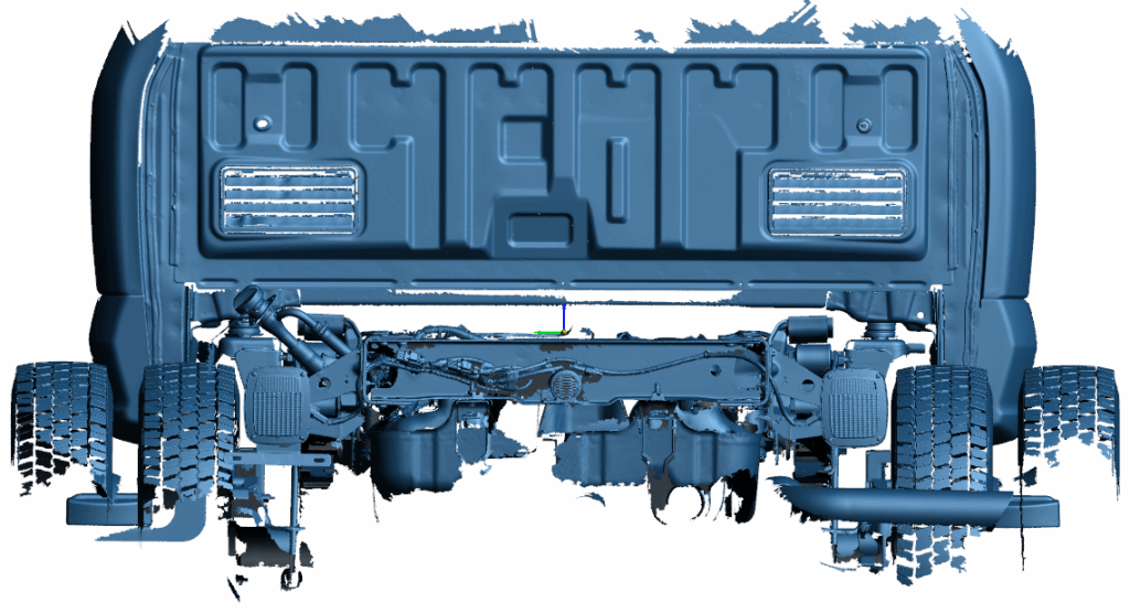 Polygon Model (scanned mesh) of Pick-up Truck