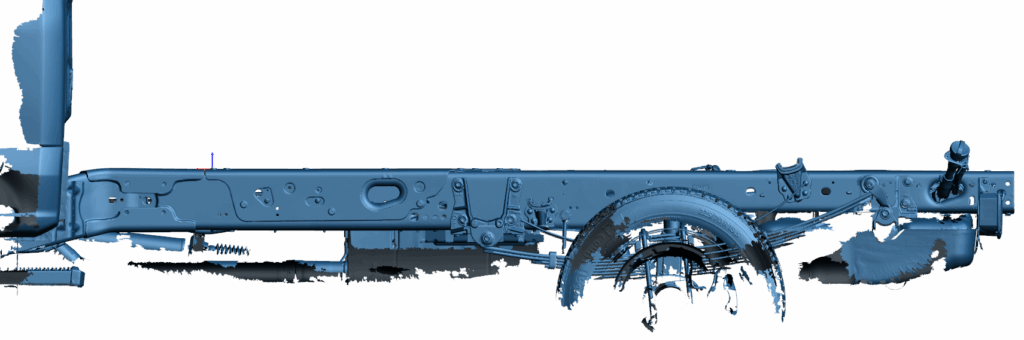Polygon Model (scanned mesh) of Pick-up Truck