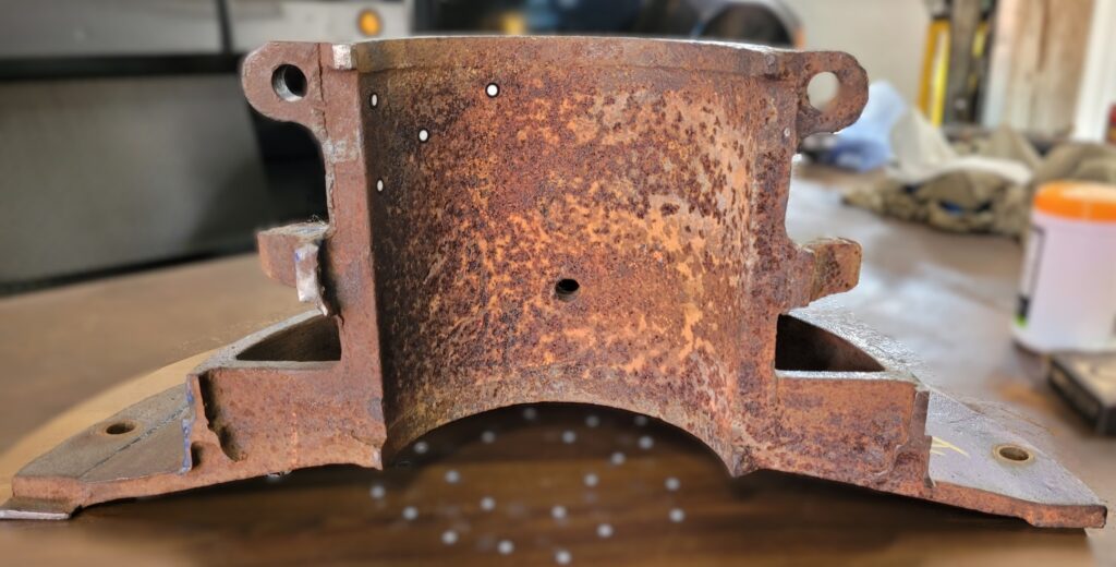 One Half of Sprocket Lagging part 3D scanned by V3D Technologies