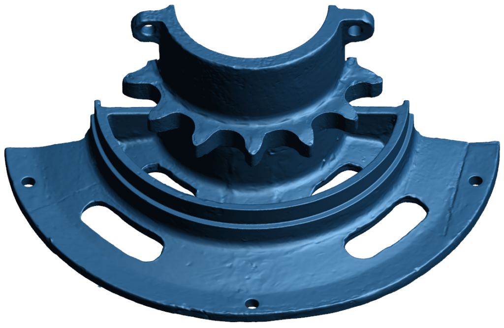 Polygon Model of one half of Sprocket Lagging by V3D Technologies.