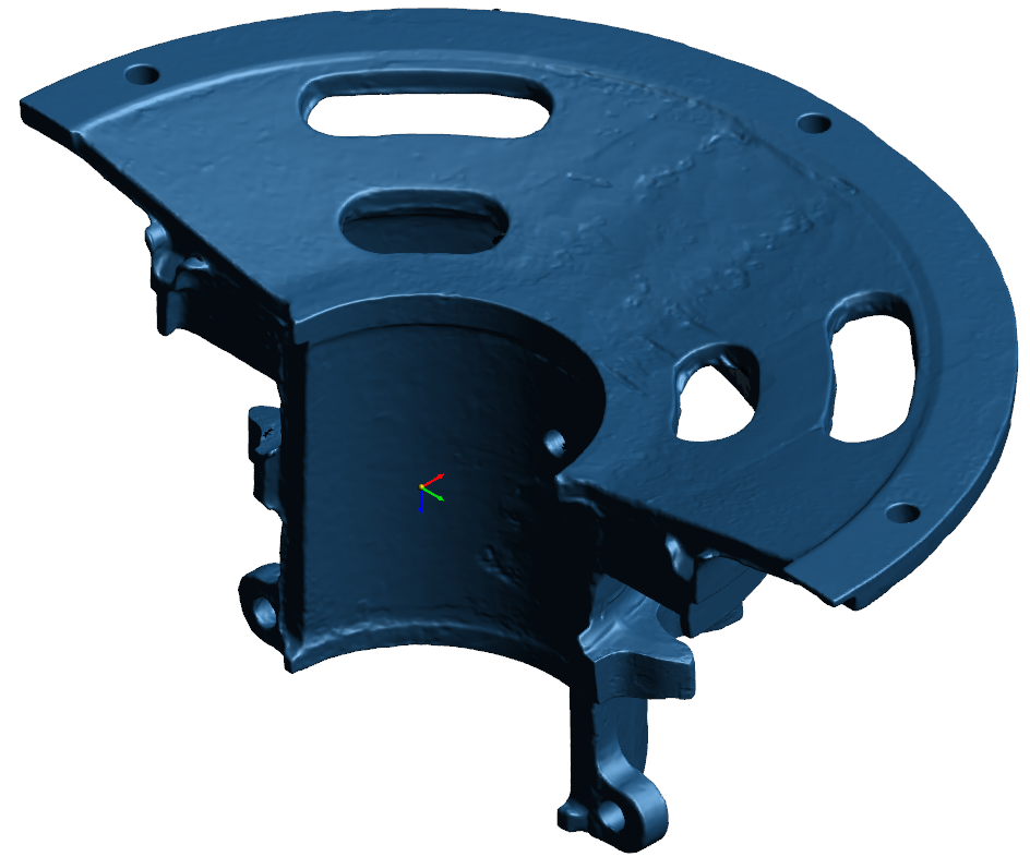 Polygon Model of one half of Sprocket Lagging by V3D Technologies.